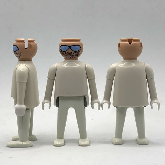 Playmobil Cabeza con Gafas Azules CAB138