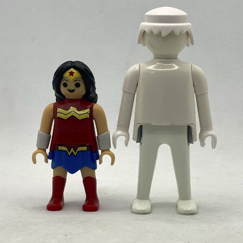 Playmobil Wonder Woman Promocional Kinder Sorpresa Mini