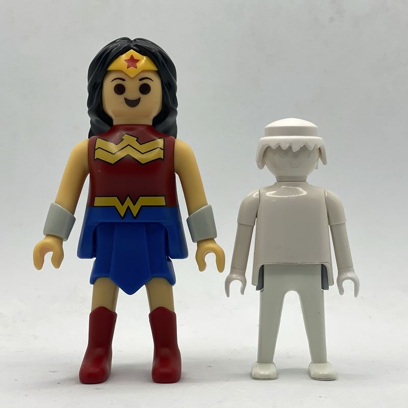 Playmobil Wonder Woman Promocional Kinder Sorpresa Maxi