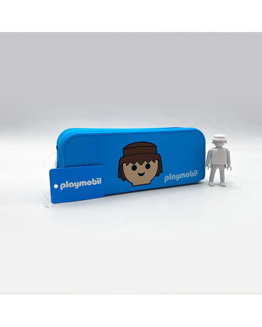 Playmobil Estuche Portatodo Silicona Azul