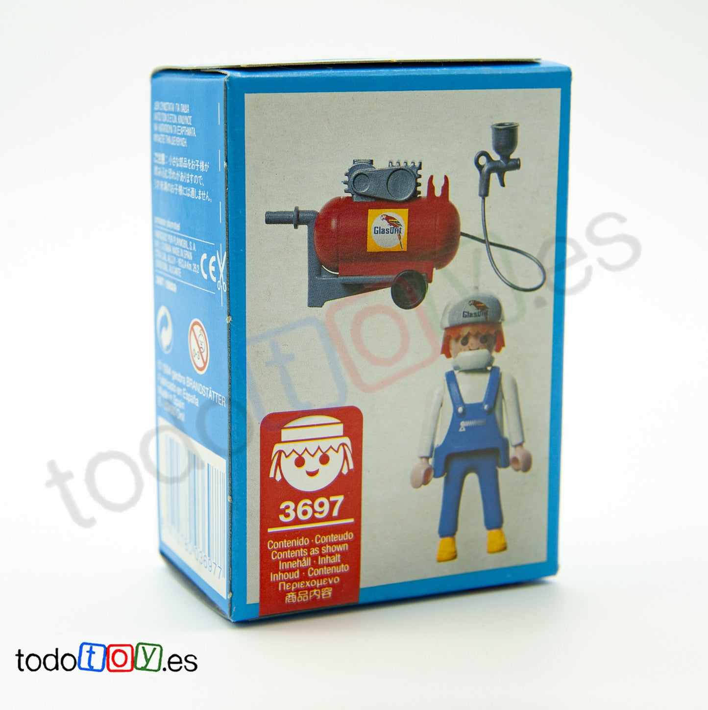 Playmobil Pintor con Pistola y Compresor