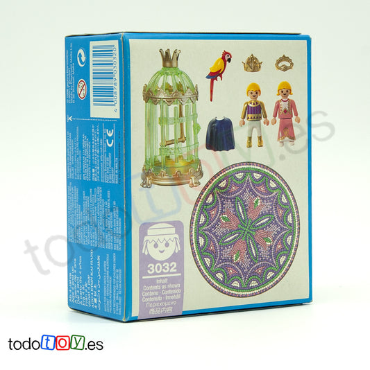 Playmobil Principitos y Loro Real 3032