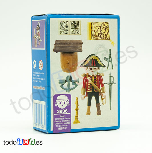 Playmobil 3936 Capitan de la Marina con Mapa