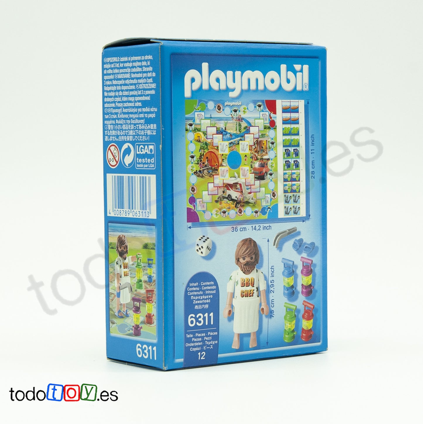 Playmobil 6311 Juego de BBQ Chef