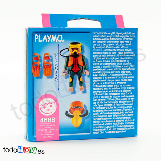 Playmobil Special Submarinista 4688