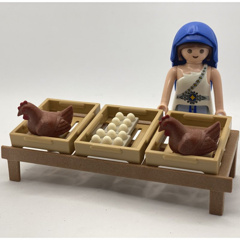 Playmobil Mercado Huevero
