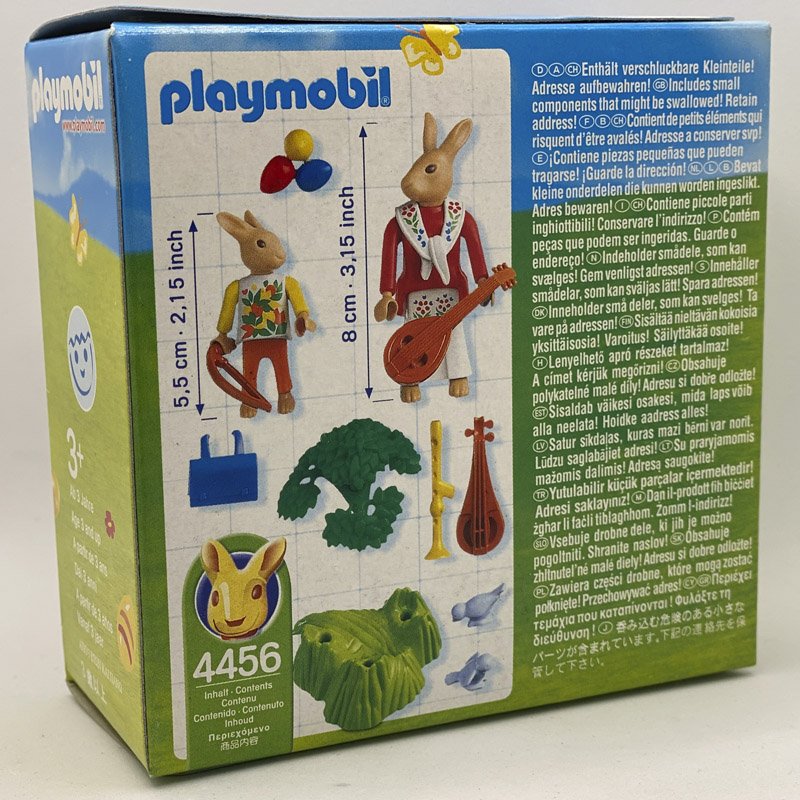 Playmobil Conejos Pascua Musicos 4456
