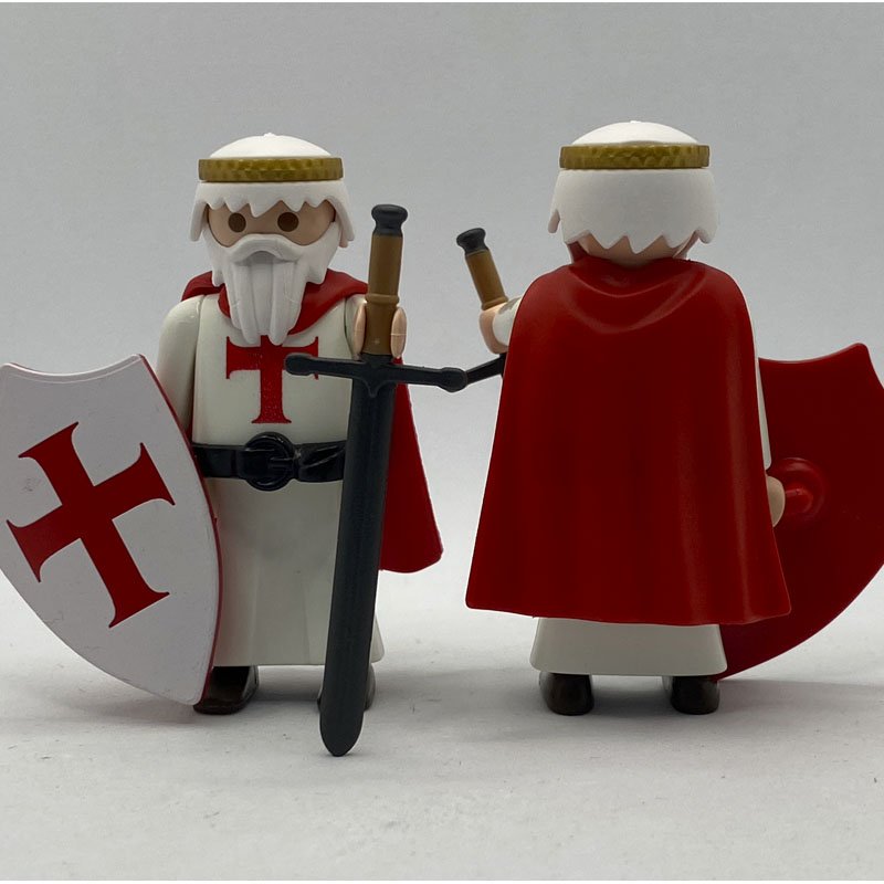 Playmobil Templario Anciano con Capa FCO400