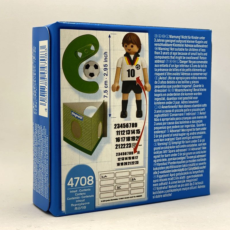 Playmobil Futbolista de Alemania 4708