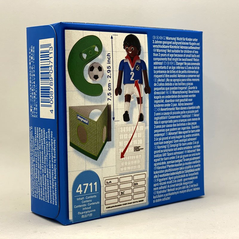 Playmobil Futbolista negro de Francia 4711