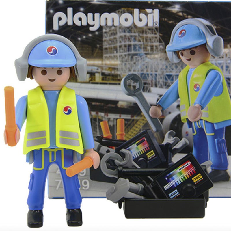 Playmobil Mecanico Korean Air