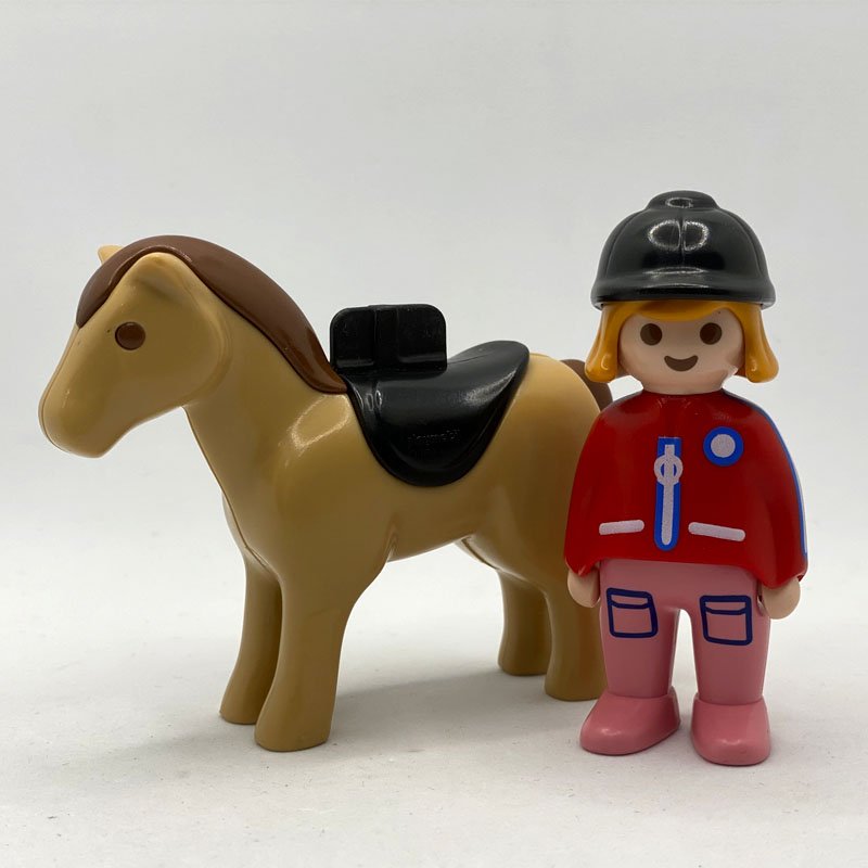 Playmobil 123 Caballo y Jinete