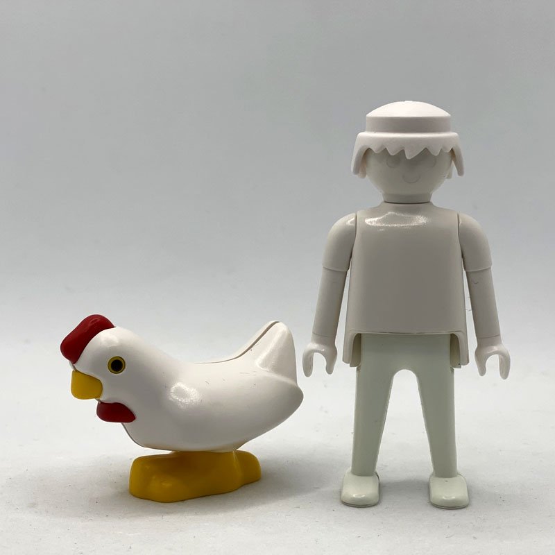 Playmobil 123 Gallina Tumbada