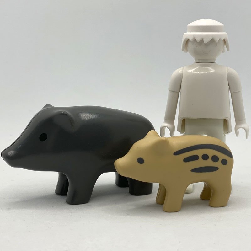 Playmobil 123 Familia Jabali