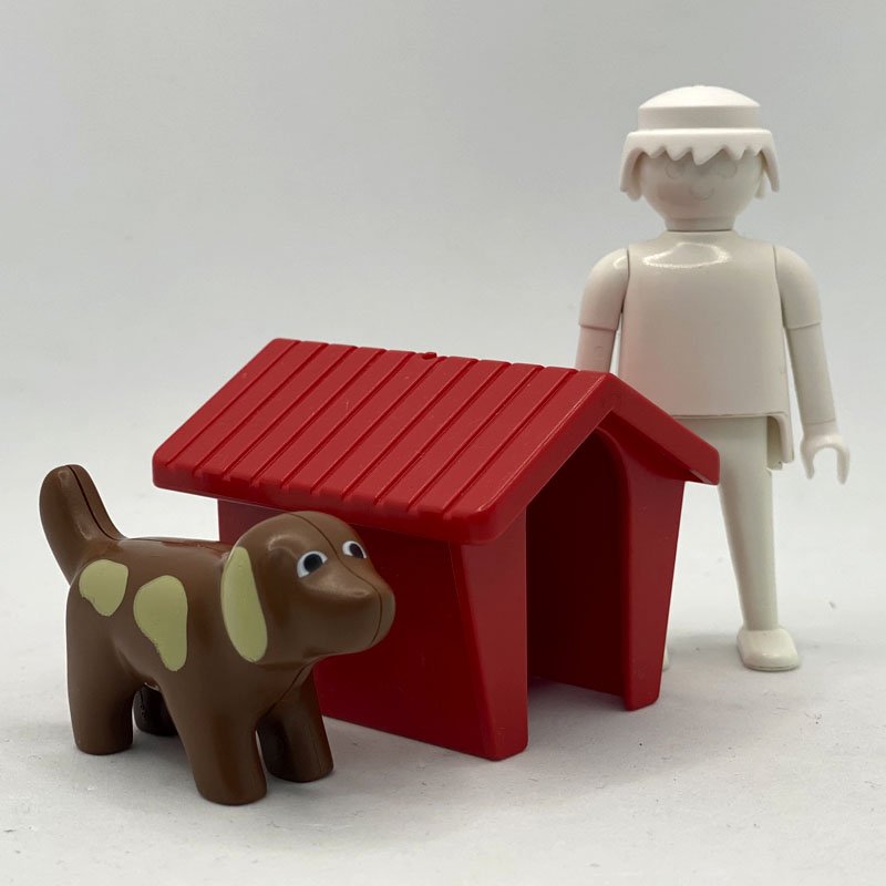Playmobil 123 Caseta y Perro