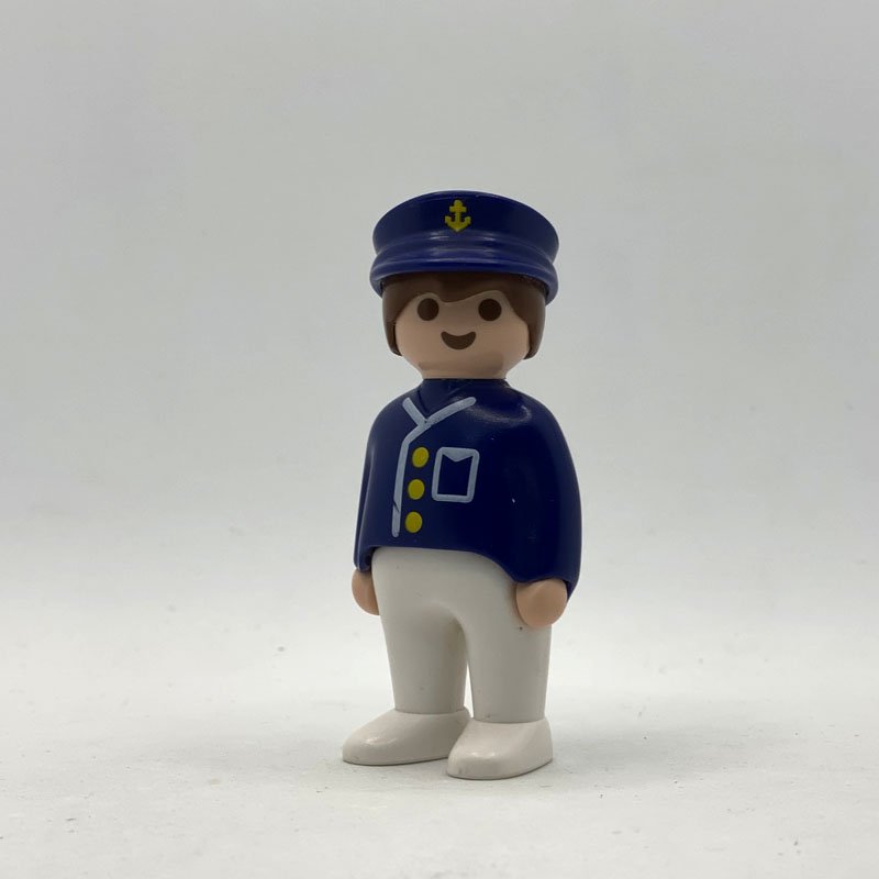 Playmobil 123 Muneco Capitan Barco