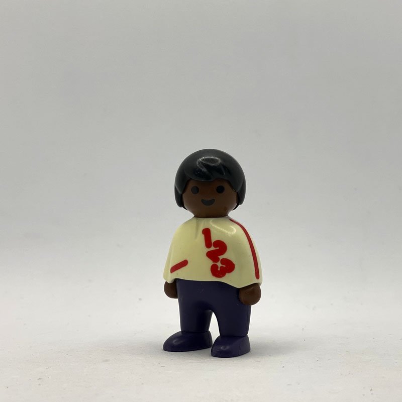 Playmobil 123 Muneco Nino Negro