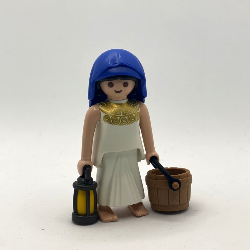 Playmobil Pastora con Cubo y Lámpara