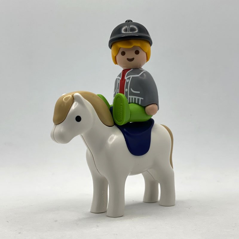 Playmobil 123 Niño con Poni