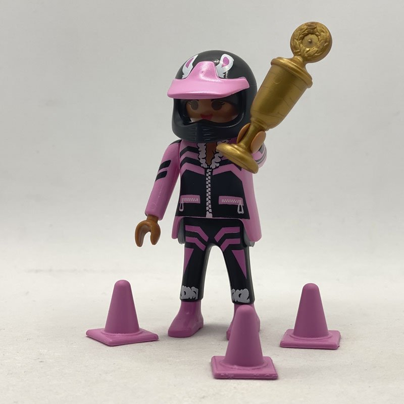 Playmobil Motorista Campeona
