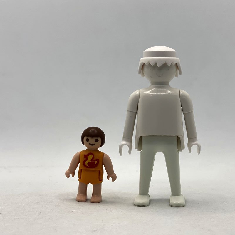 Playmobil Bebé Naranja