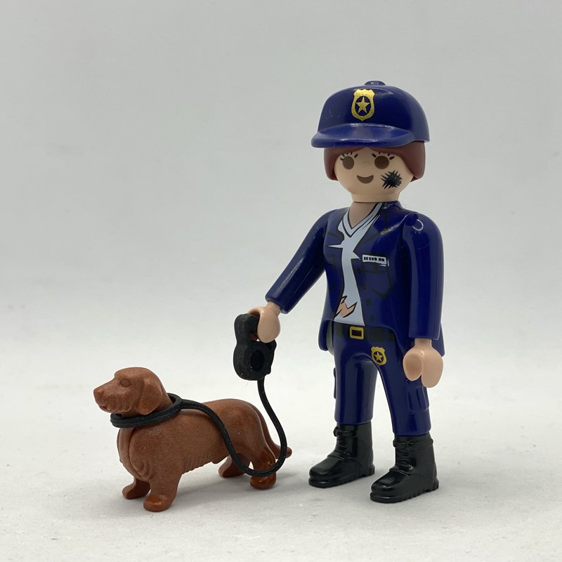 Playmobil Entrenadora Perros Policía