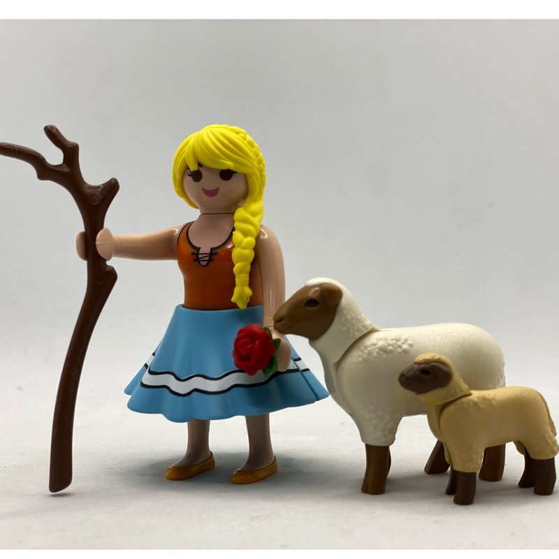 Playmobil Pastora con Ovejas