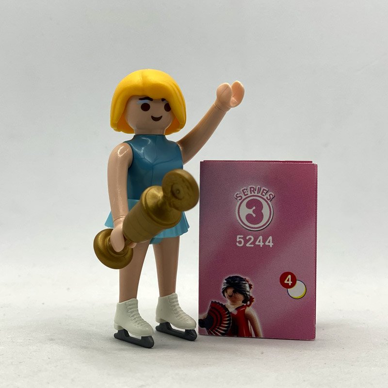 Playmobil Patinadora Hielo Serie 3 Chicas 5244