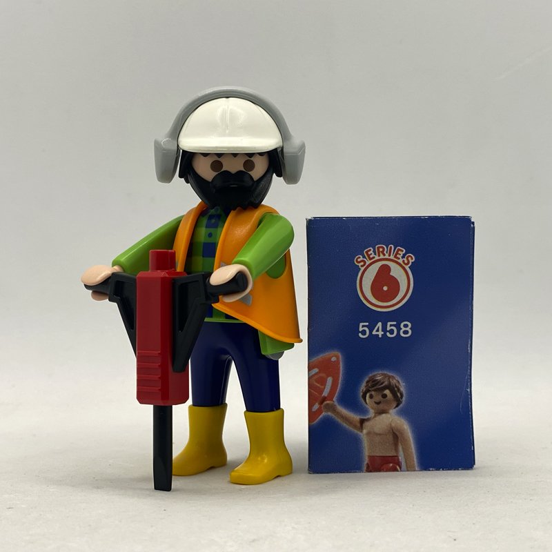 Playmobil Obrero con Martillo Serie 6 Chicos 5458