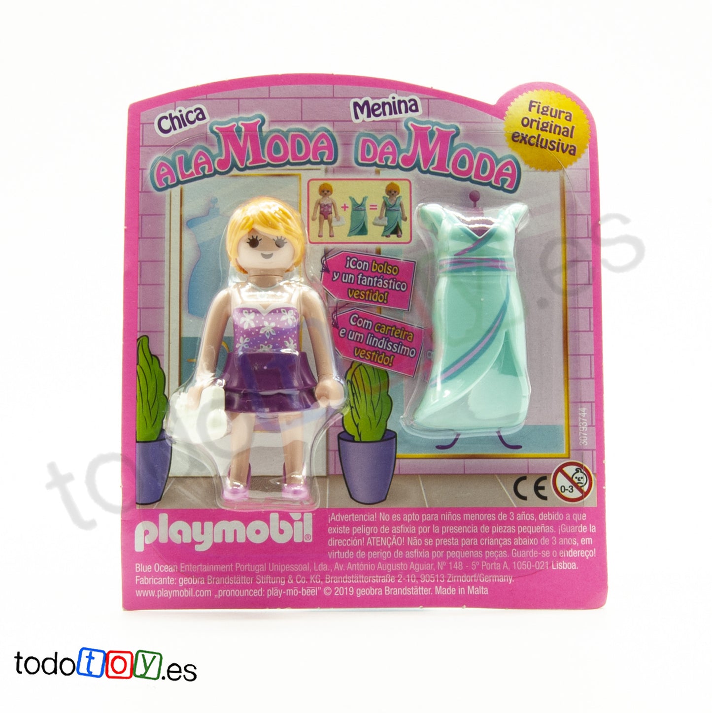 Playmobil BLI004 Blister Chica a la Moda