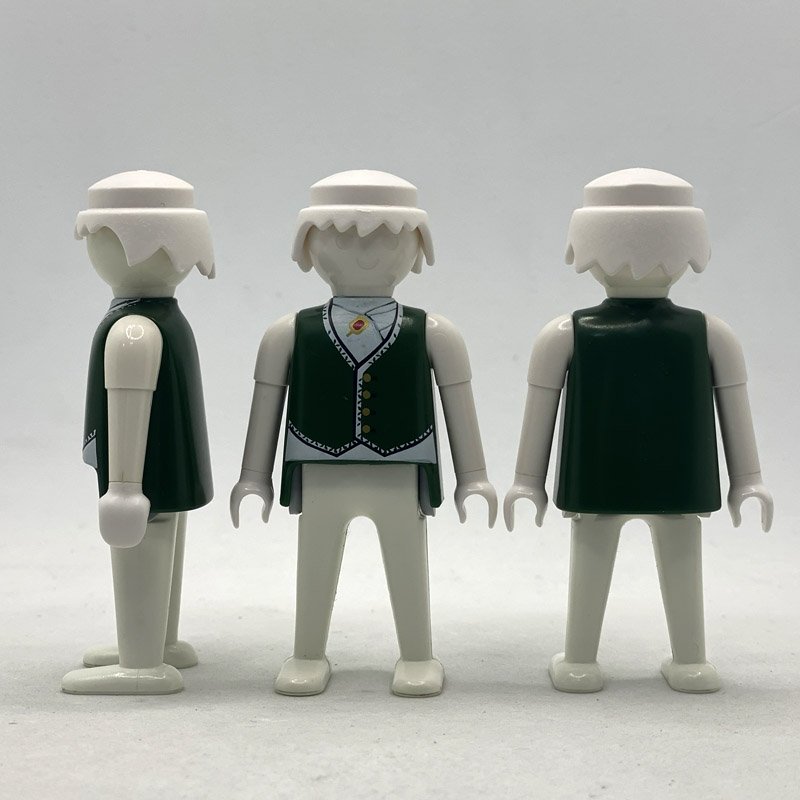 Playmobil Torso Chaleco Verde