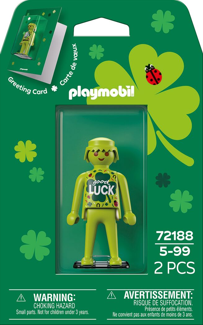 Playmobil 72188 Tarjeta Felicitación Buena Suerte