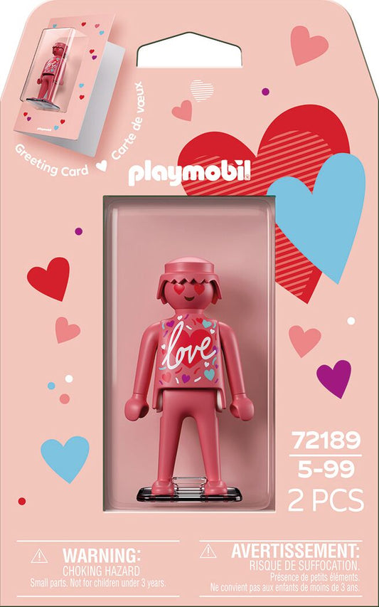 Playmobil 72189 Tarjeta Felicitación Amor