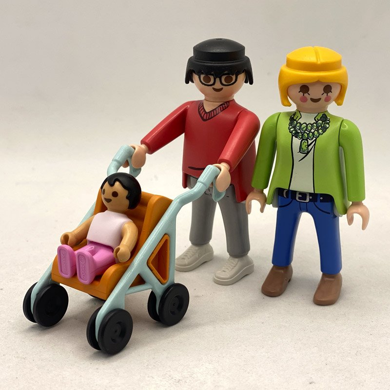 Playmobil Familia con Carrito y Bebé