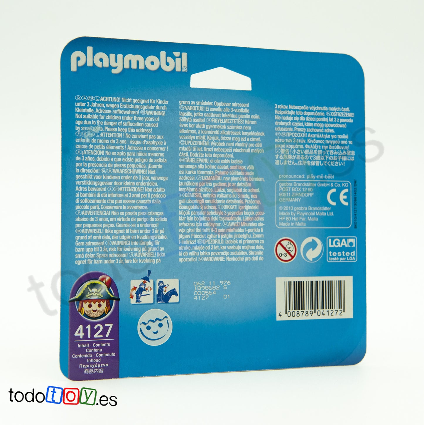 Playmobil 4127 Blister Soldado y Pirata