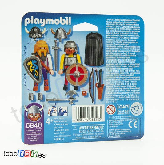 Playmobil 5848 Blister Vikingos
