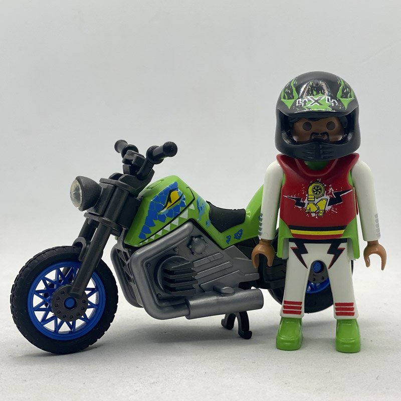 Playmobil Motorista Verde FCO737