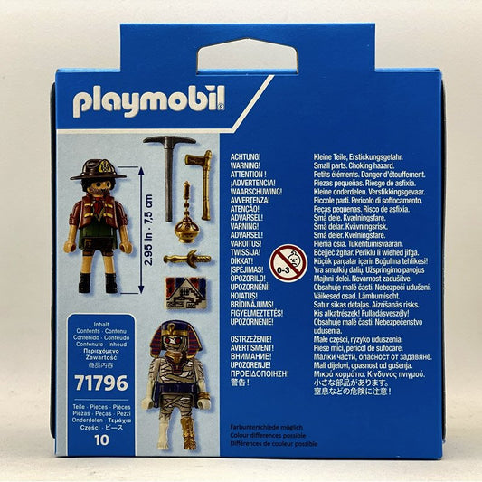 Playmobil Duopack Cazador de Tesoros y Momia 71796