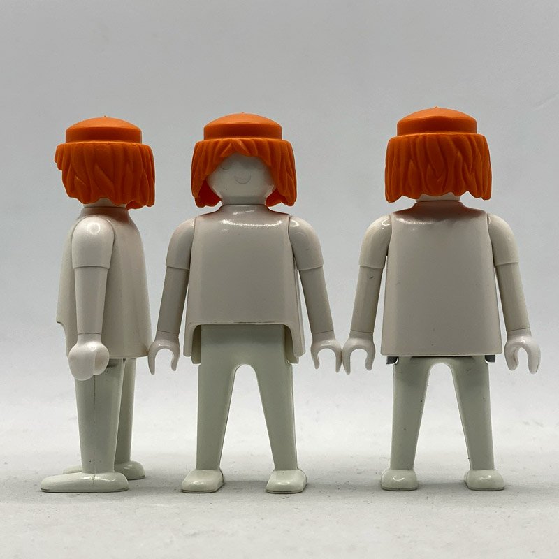 Playmobil Peluca Melena Pelirroja