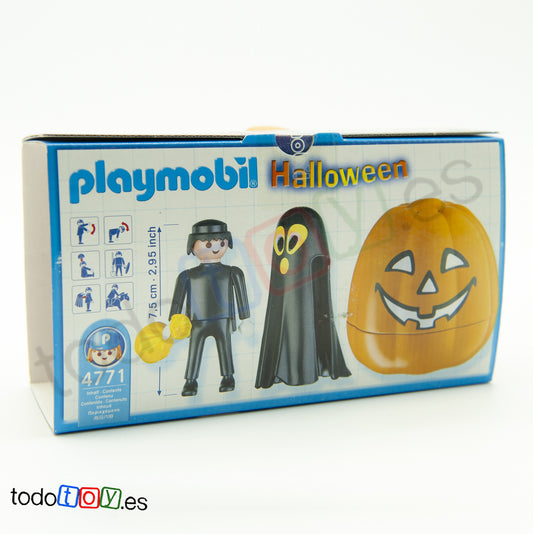 Playmobil 4771 Calabaza Fantasma Negro