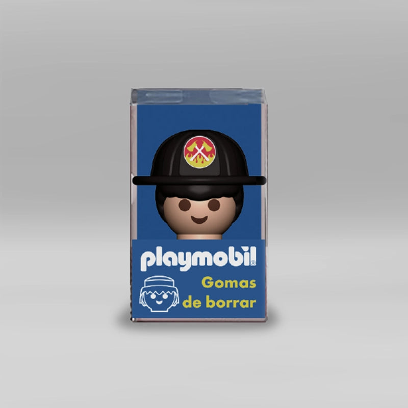 Playmobil Goma de Borrar Bombero 79786