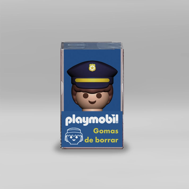 Playmobil Goma de Borrar Policía 79787