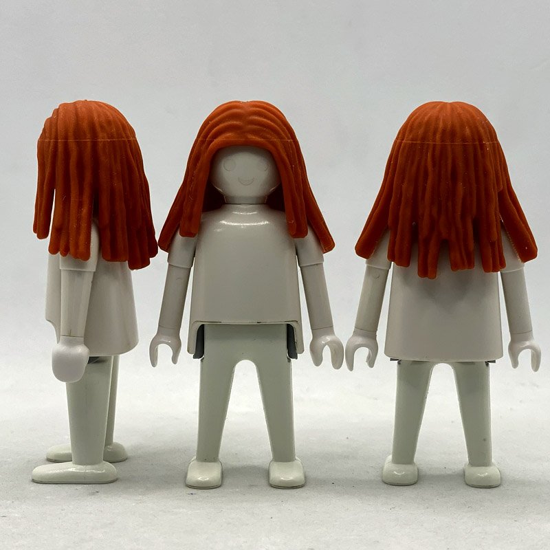 Playmobil Pelo Melena Pelirrojo - PEL210