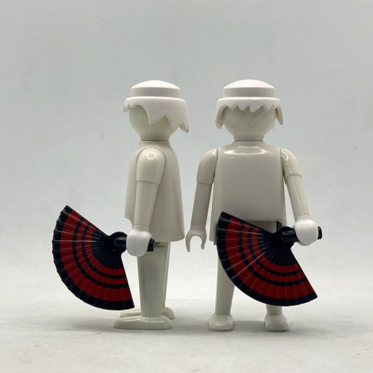 Playmobil Abanico Negro y Rojo OTR131