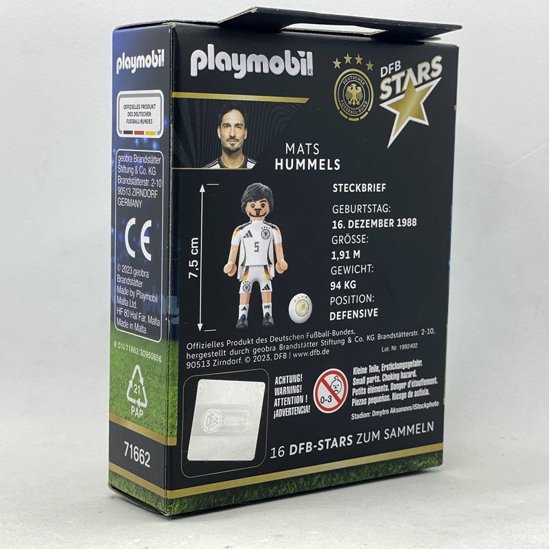 Playmobil 71662 Promocional EDEKA DFB Stars - Hummels