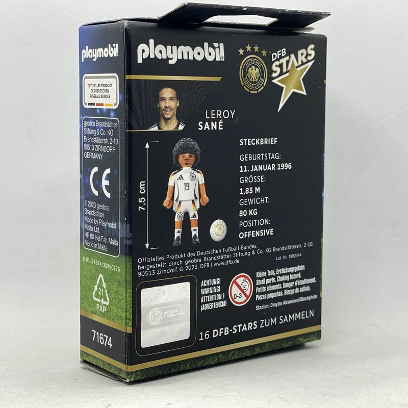 Playmobil 71674 Promocional EDEKA DFB Stars - Sane