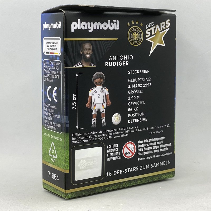 Playmobil 71664 Promocional EDEKA DFB Stars - Rüdiger