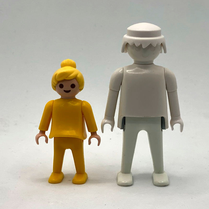 Playmobil Cheveux Queue de cheval Marron - PEL213