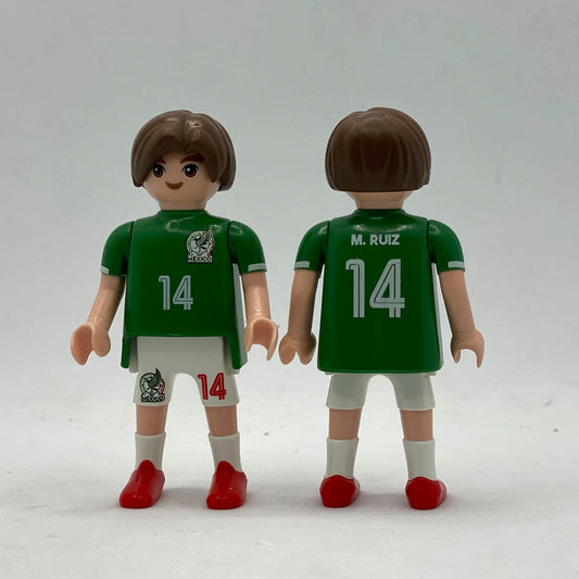 Playmobil Futbolista Selección Mexico 14 M.Ruiz