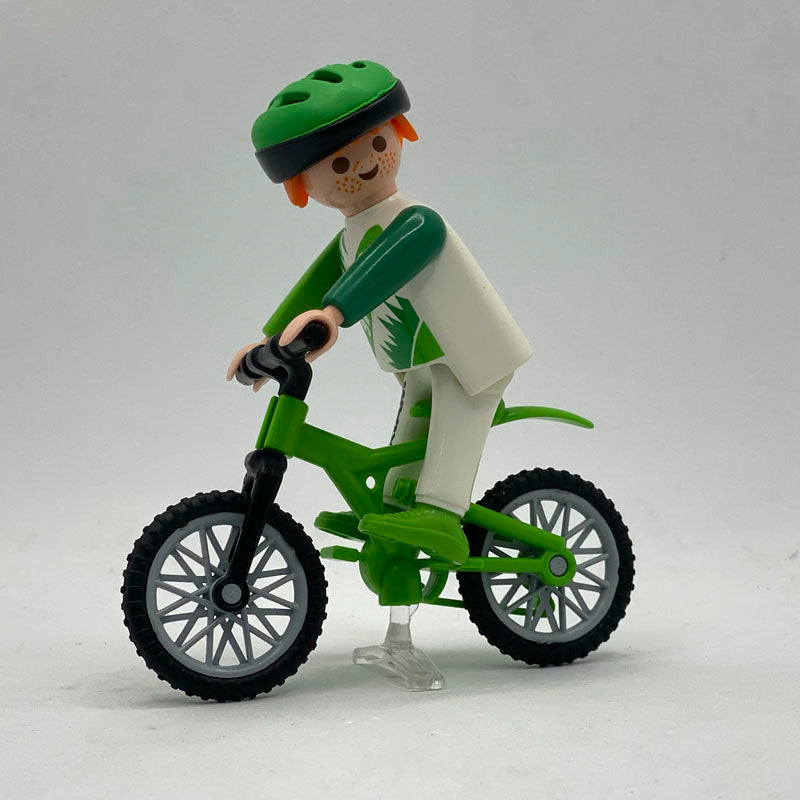 Playmobil Cycliste avec Vélo Tout Terrain FCO863